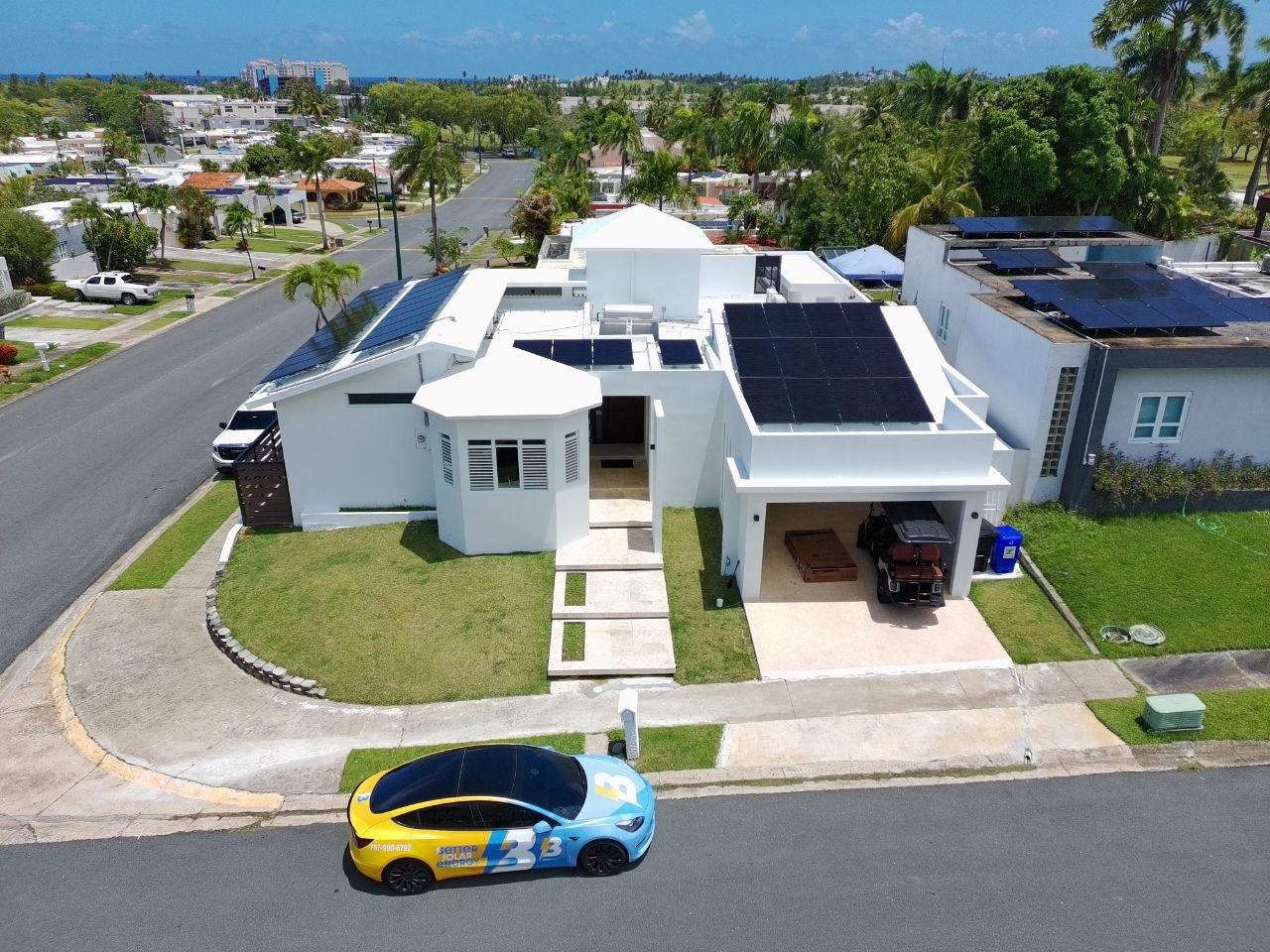 Instalación solar de Better Solar Energy en residencia moderna