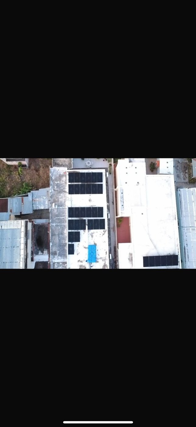 Foto de la instalación de Jackson Reyes